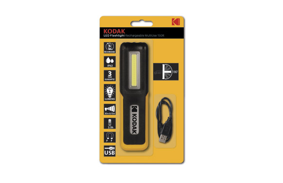LINTERNA RECARGABLE MULTIU150 + 60 LM 3