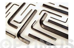 LLAVE ALLEN CV PAVONADA CAJA 9 mm