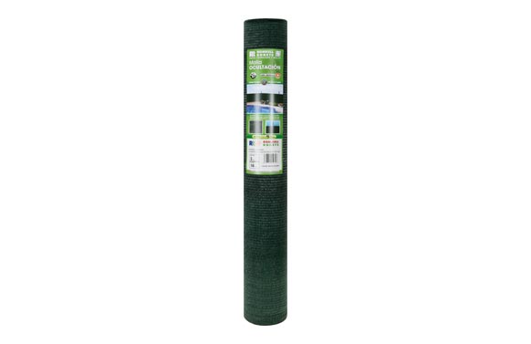 MALLA OCULTACION PE/RF 80%1,5 X 5 M VERD