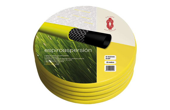 MANGUERA AGRICOLA AMARILLA50 M Ú 25 MM