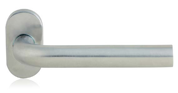 MANILLA ROSETA OVALADA INOX 'L'