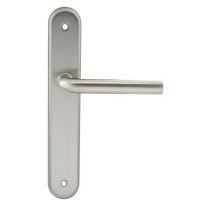 MANILLA 989 ZAMAK/ACERO PLACA (JUEGO) NIQUEL SATINADO 00989 1