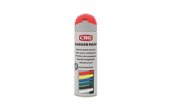 MARCADOR PINTURA PARA OBRA500ML ROJO FLU