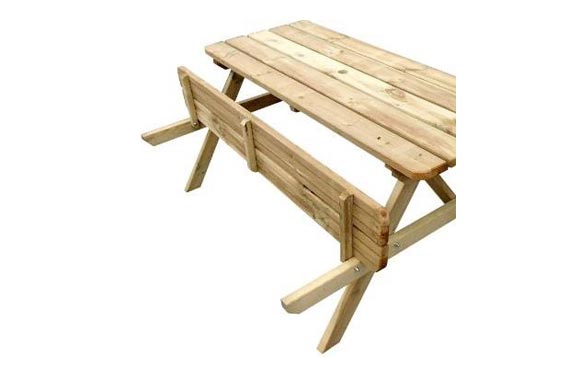 MESA PICNIC BANCOS ABATIBL180 X 170 X H7