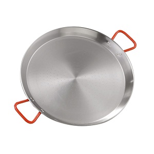 PAELLERA PULIDA           38 CM- 8 RACIO