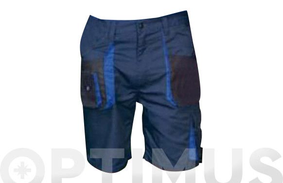PANTALON CORTO TOP RANGE  AZUL/NEGRO T-X