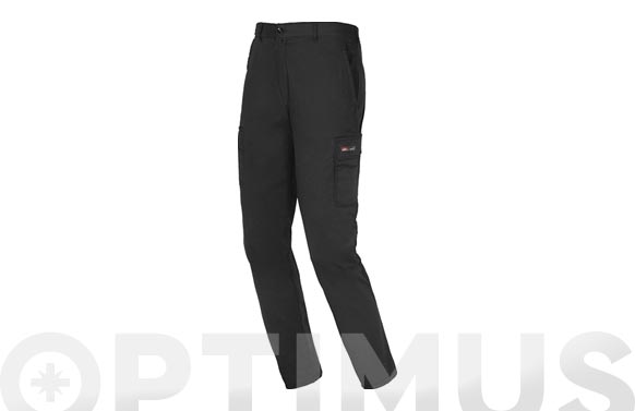 PANTALON EASYSTRETCH 260 GR NEGRO TALLA S 8038 1