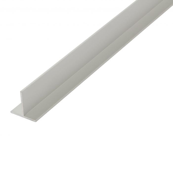 PERFIL T ALUMIN.  25X25-2,5M PLATA 20678 1