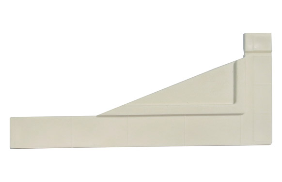 PERFIL PANEL FIJACION 2 UD6 X 14 CM BLAN