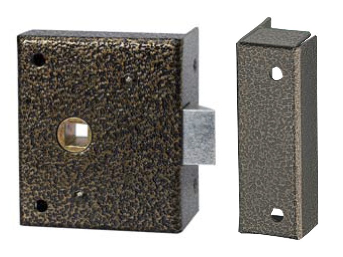 PICAPORTE 812 SOBREPONER  70X70MM PINTAD