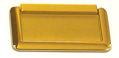 PLACA CON ASA             DORADO