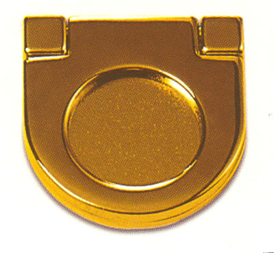 PLACA CON ASA             DORADO 1