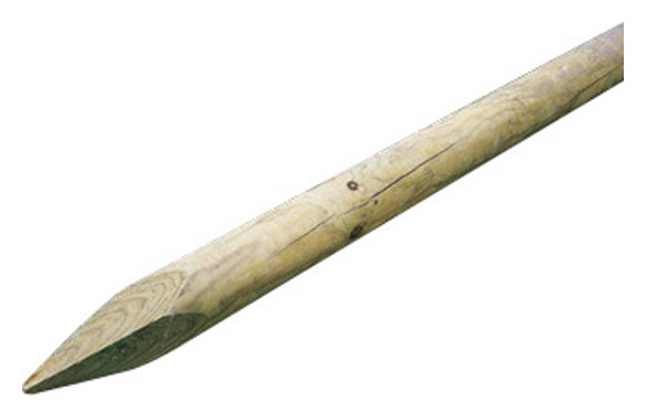 POSTE MADERA REDONDO CON PÚ 6 X 200 CM C