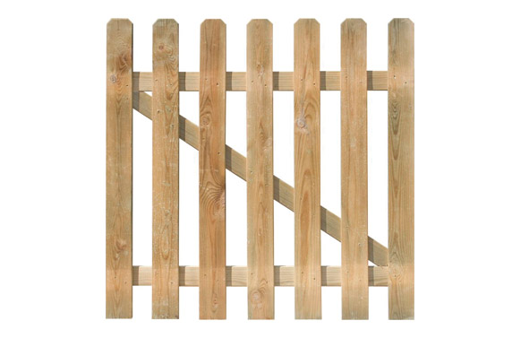 PUERTA VALLA MUSTANG VERDE100 X 100 CM