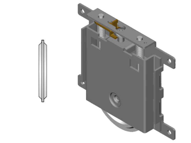 PUERTA KIT RTS-10 BLANCO MATE 9003 2.7MT 5