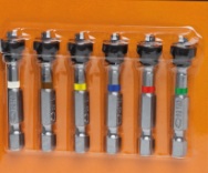 PUNTA TORX BIT SET TX25 AZUL (UNIDAD)