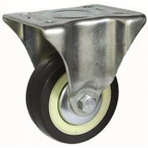 RUEDA FIJA AFO 403/125 GOMA