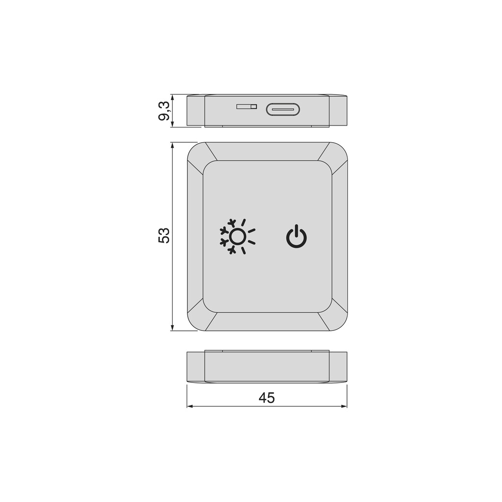 SENSOR SMART RF EMI TOUCH NEGRO 5157317 2