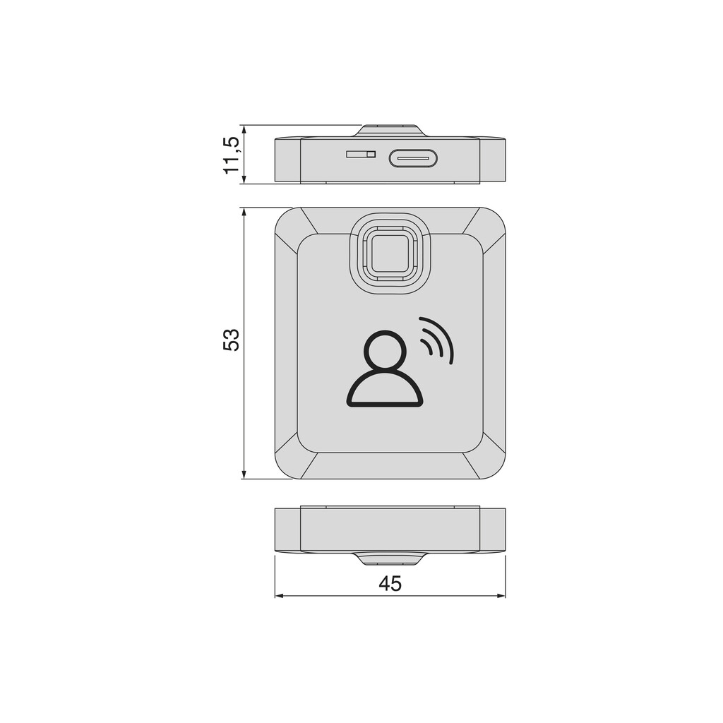 SENSOR SMART RF/EMI BAT.MOTION  5157417 4