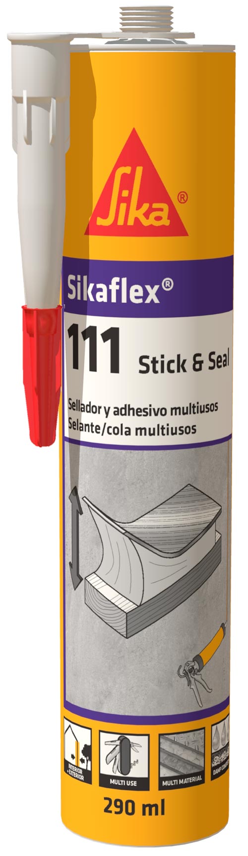 ADHESIVO MONTAJE SELLADOR 290 ML BLANCO