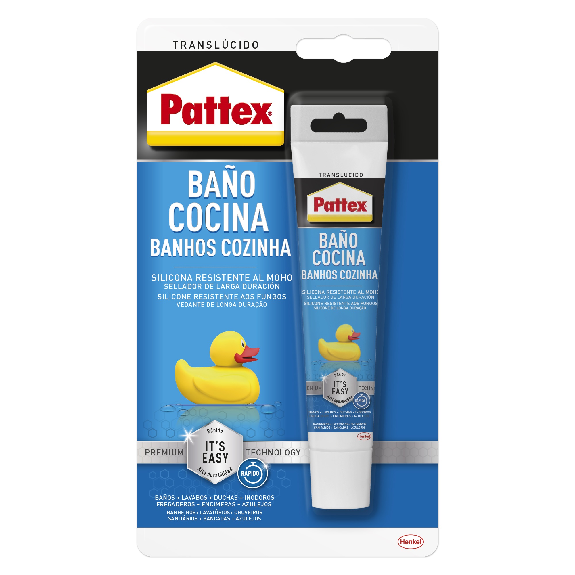 SILICONA BAÑO Y COCINA ES 50 ML TRANSPAR