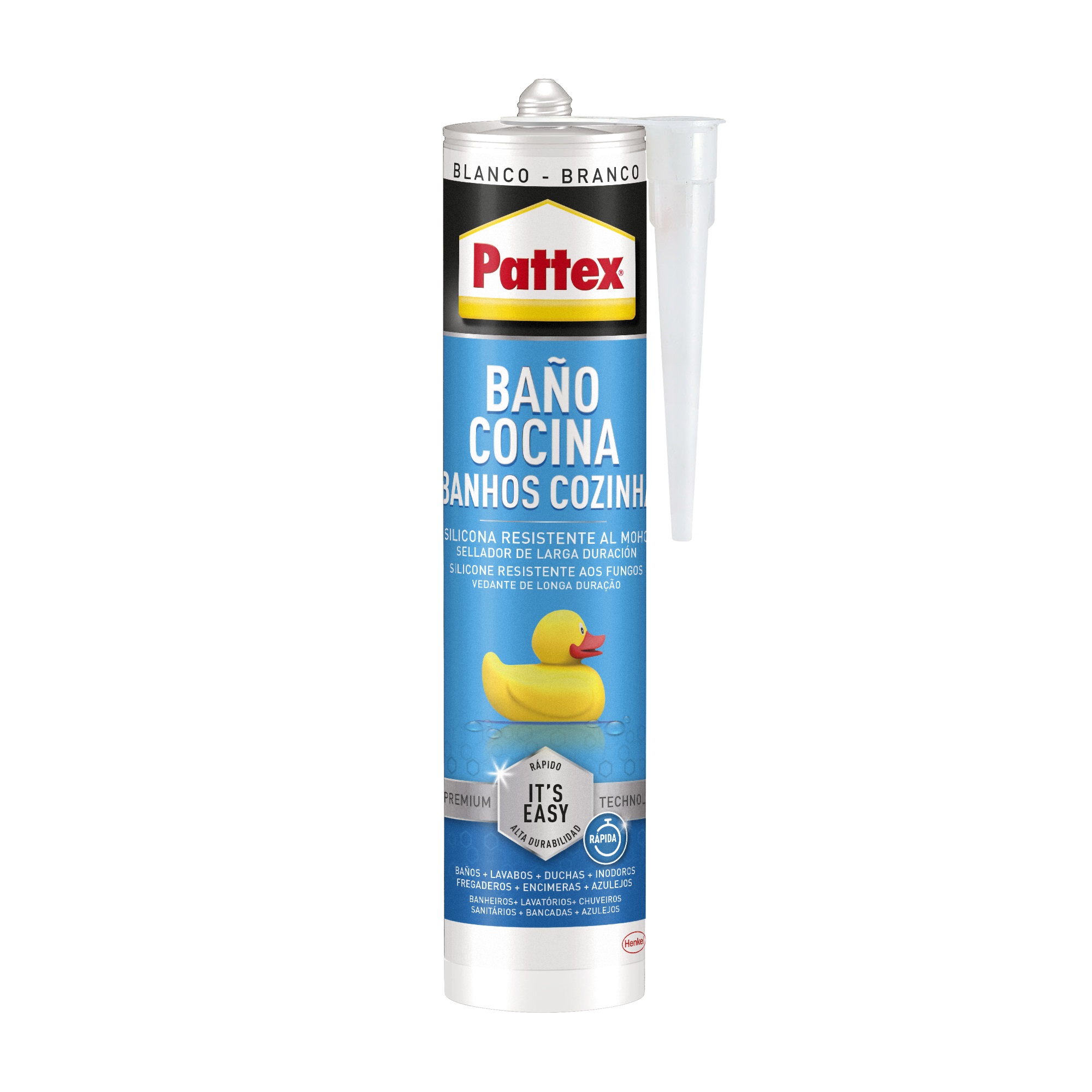 SILICONA BAÑO Y COCINA ES 280 ML BLANCO
