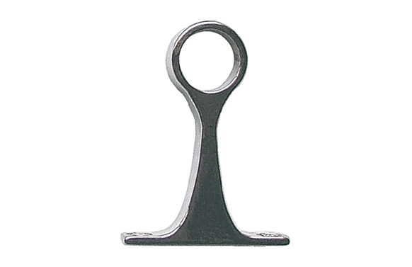 SOPORTE CENTRAL PARA TUBO 12MM NIQUEL