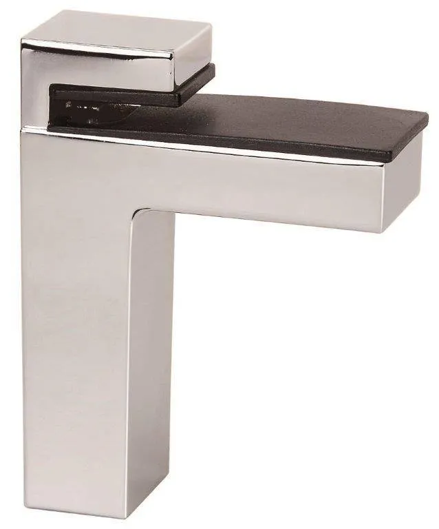 SOPORTE CENTRAL PARA TUBO 19MM NIQUEL