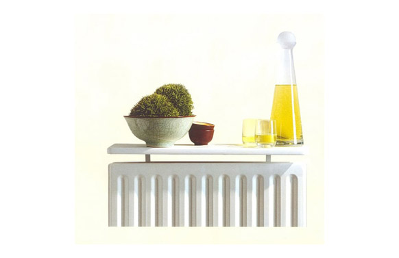 SOPORTE RADIADOR FIJOS    2 UDS BLANCO