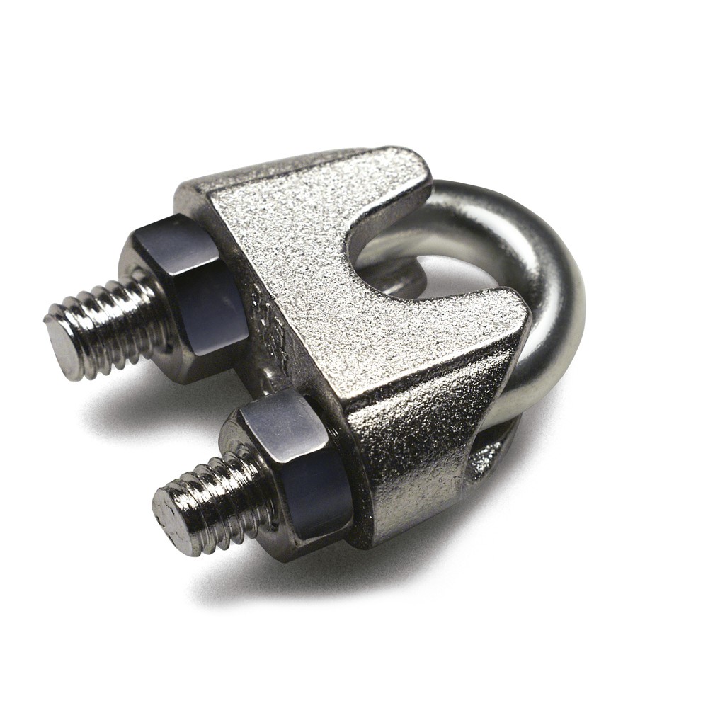 SUJETACABLE INOXIDABLE         6 MM