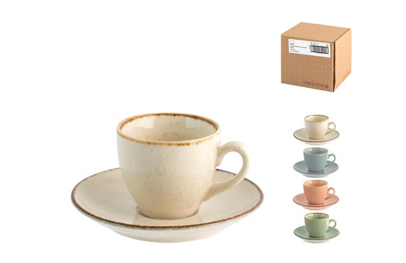 TAZA PORCELANA PEARL CON PCAFE