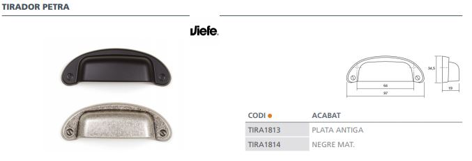 TIRADOR VIEFE PETRA 0390064Z612 PLAT.ANT 4