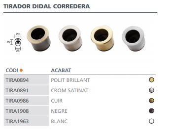 TIRADOR DEDAL 5000.42.34 NEGRO 2
