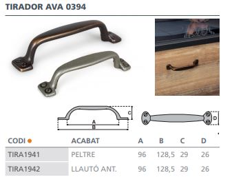 TIRADOR VIEFE AVA   0394096Z610 PELTRE 3