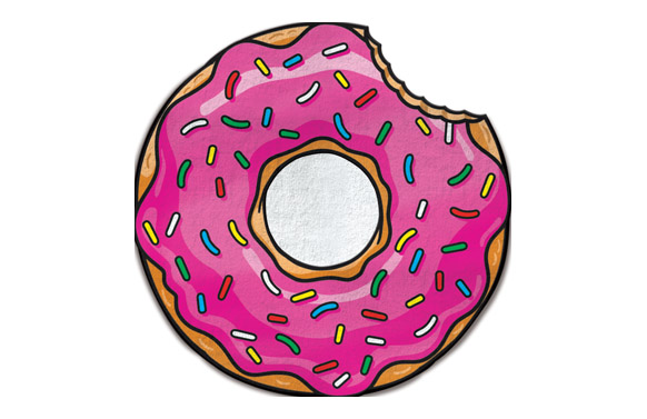 TOALLA PLAYA DONUT