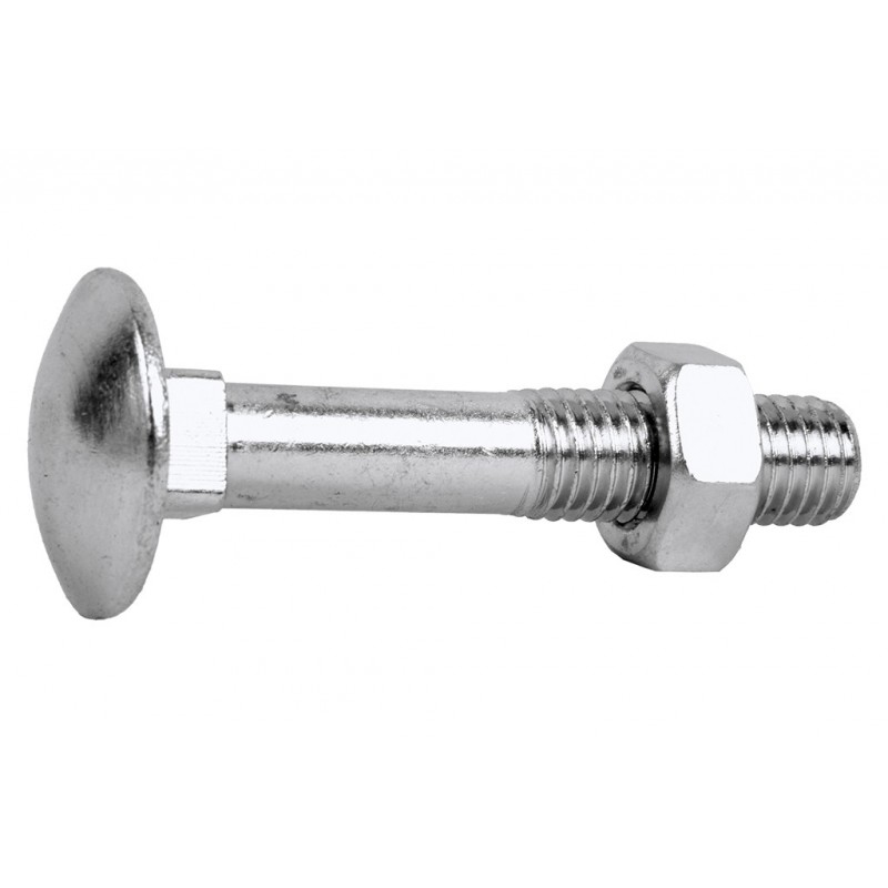 TORNILLO DIN 603 4.6 CINCADO + TUERCA 12 X 120 25UDS 62380 1