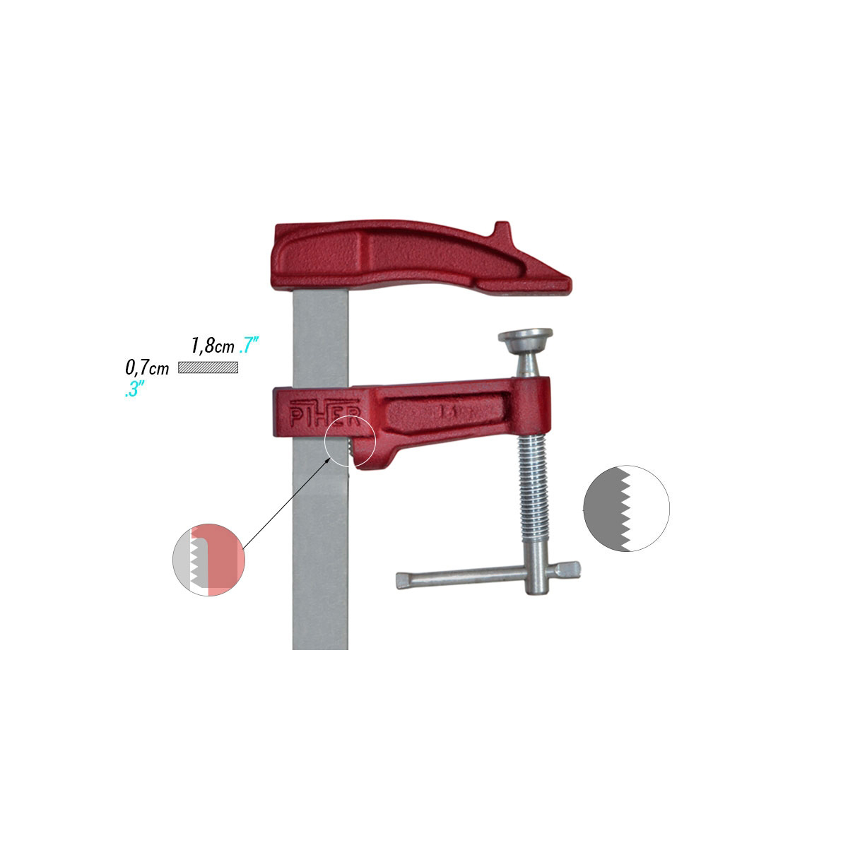 TORNILLO APRIETE MARQUETERIA M-25 01025 2