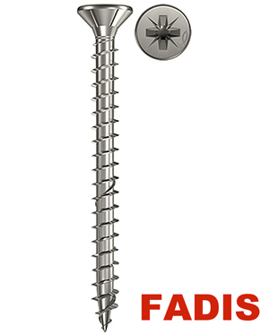 TORNILLO MADERA WIROX CABE2.5 X 25 MM 10