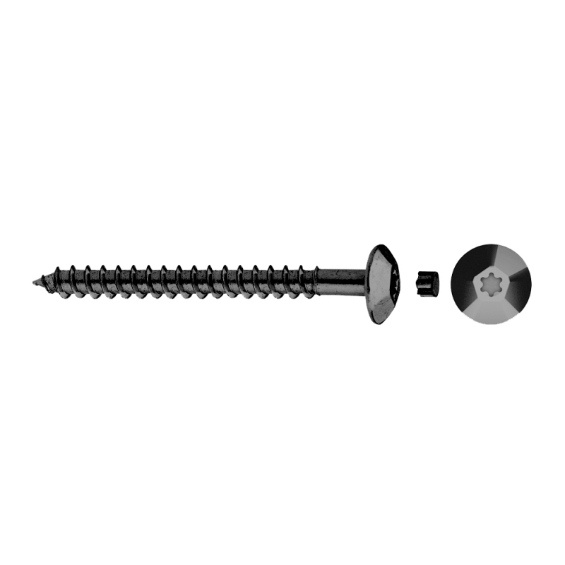 TORNILLO TIC 7X85 CINCADO NEGRO