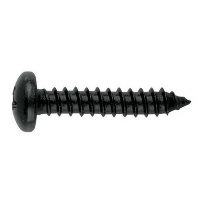 TORNILLO LOTU POZI R1H   4X25 NEGRO C/RE
