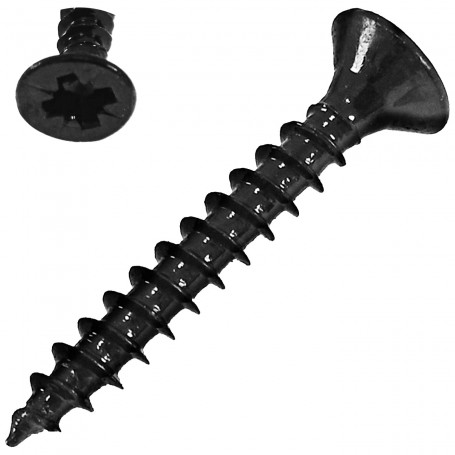 TORNILLO FADIS PZ  R1H 4.5X40 NEGRO PLA