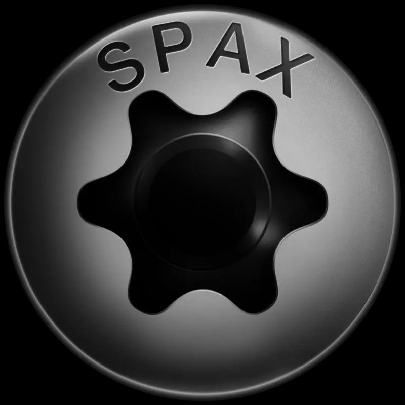 TORNILLO SPAX C/RE NEGRO 3,5X25 T15 200U 2