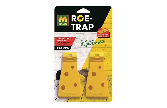 TRAMPA MECANICA ROEDORES LRATON (2 UN.)