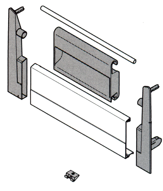 TUBO BLUM ZRG.1046Z GRIS