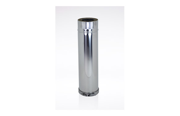 TUBO PARED DOBLE INOX 316LÚ80 X 0,5 M PE