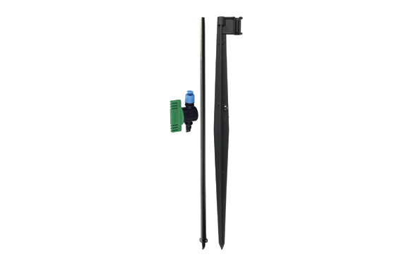 VARILLA + SOPORTE 30 CM 180°