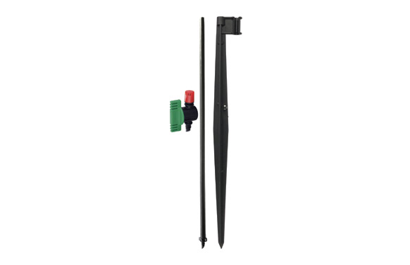 VARILLA + SOPORTE 30 CM 360°
