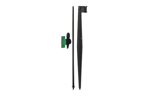 VARILLA + SOPORTE 30 CM 90°