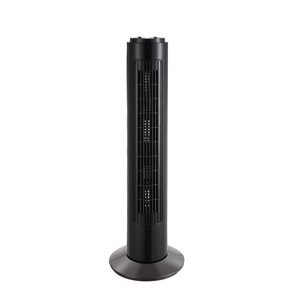 VENTILADOR DE TORRE NEGRO ROTATORIO 50W