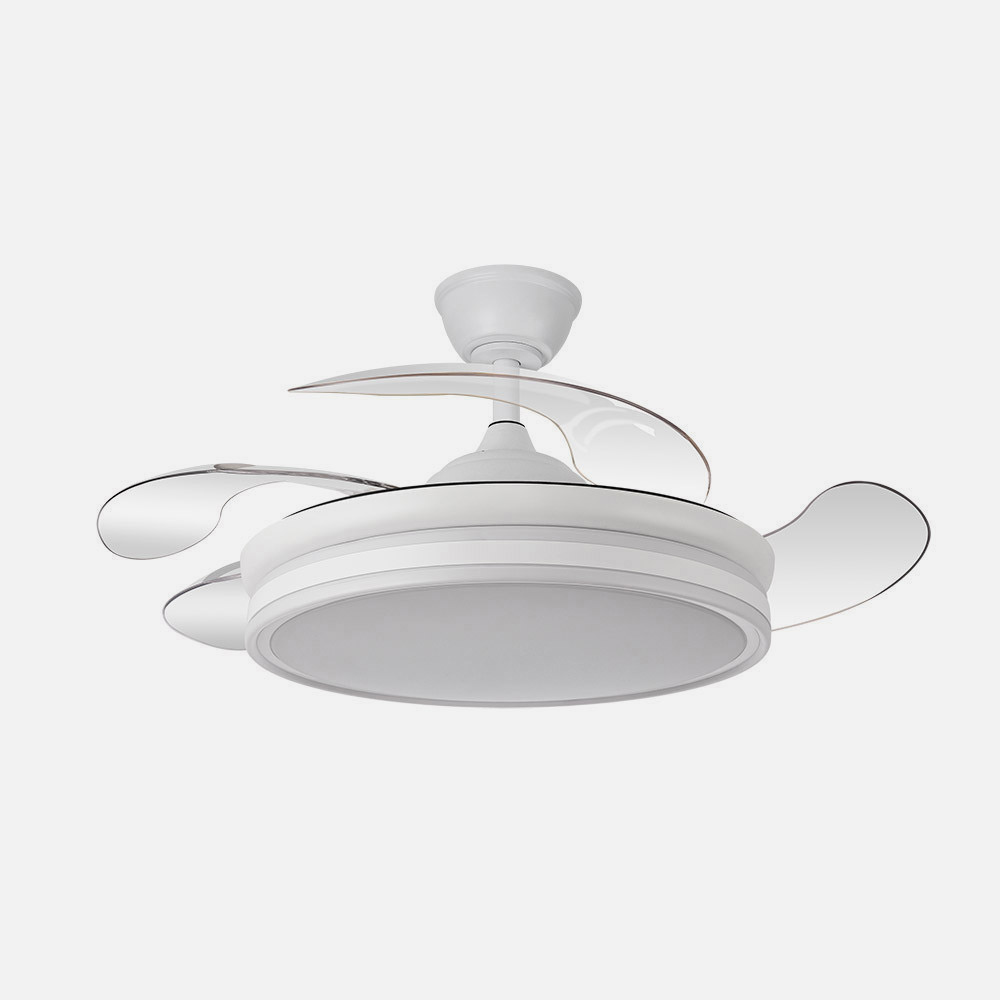 VENTILADOR BAYOMO BLANCO ASPAS DESP. 59W 4